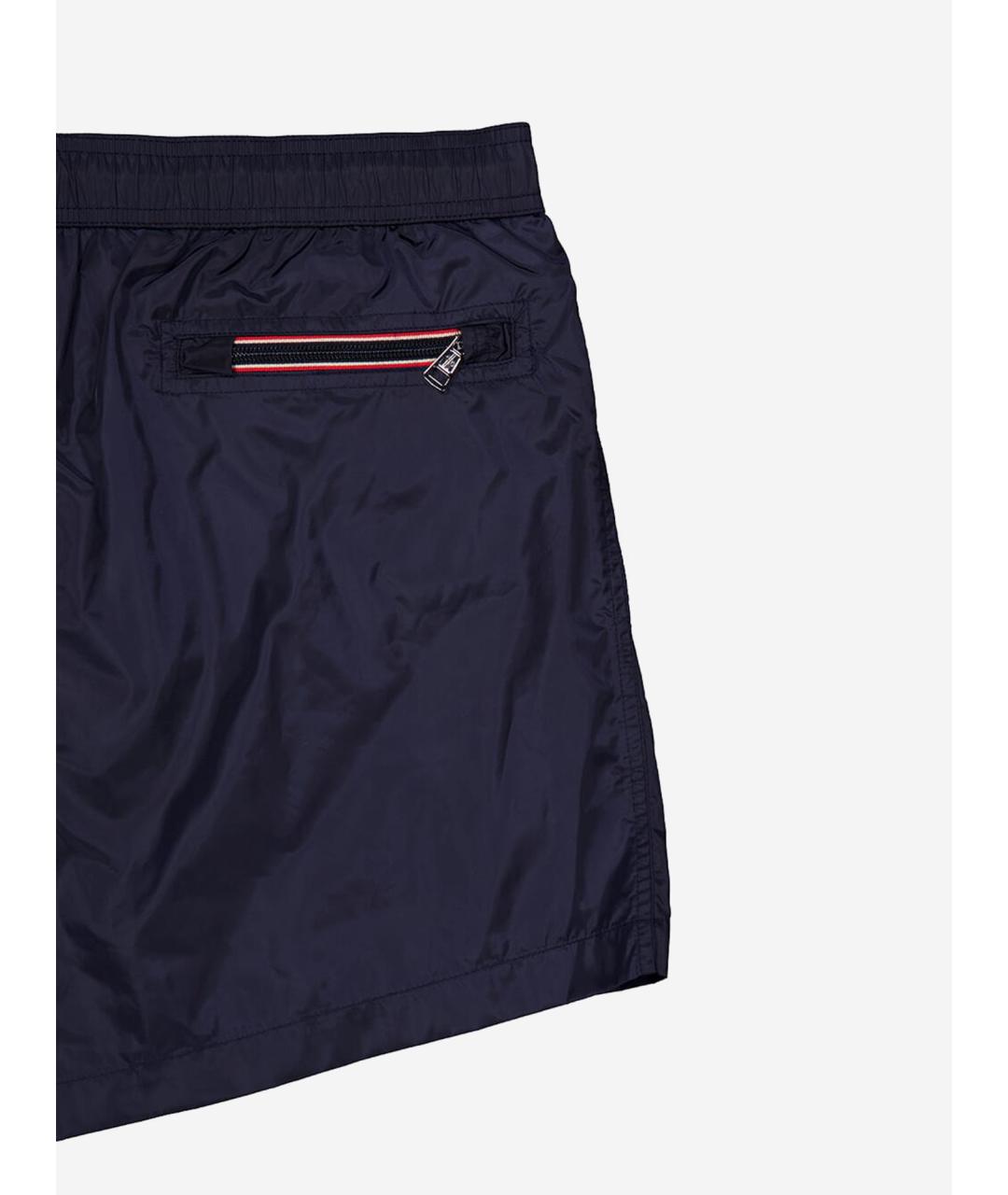 MONCLER Черные полиамидовые плавки, фото 3