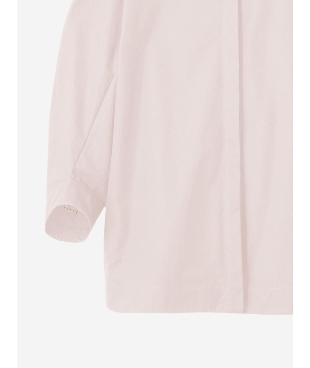 JACQUEMUS Розовая хлопковая рубашка, фото 3