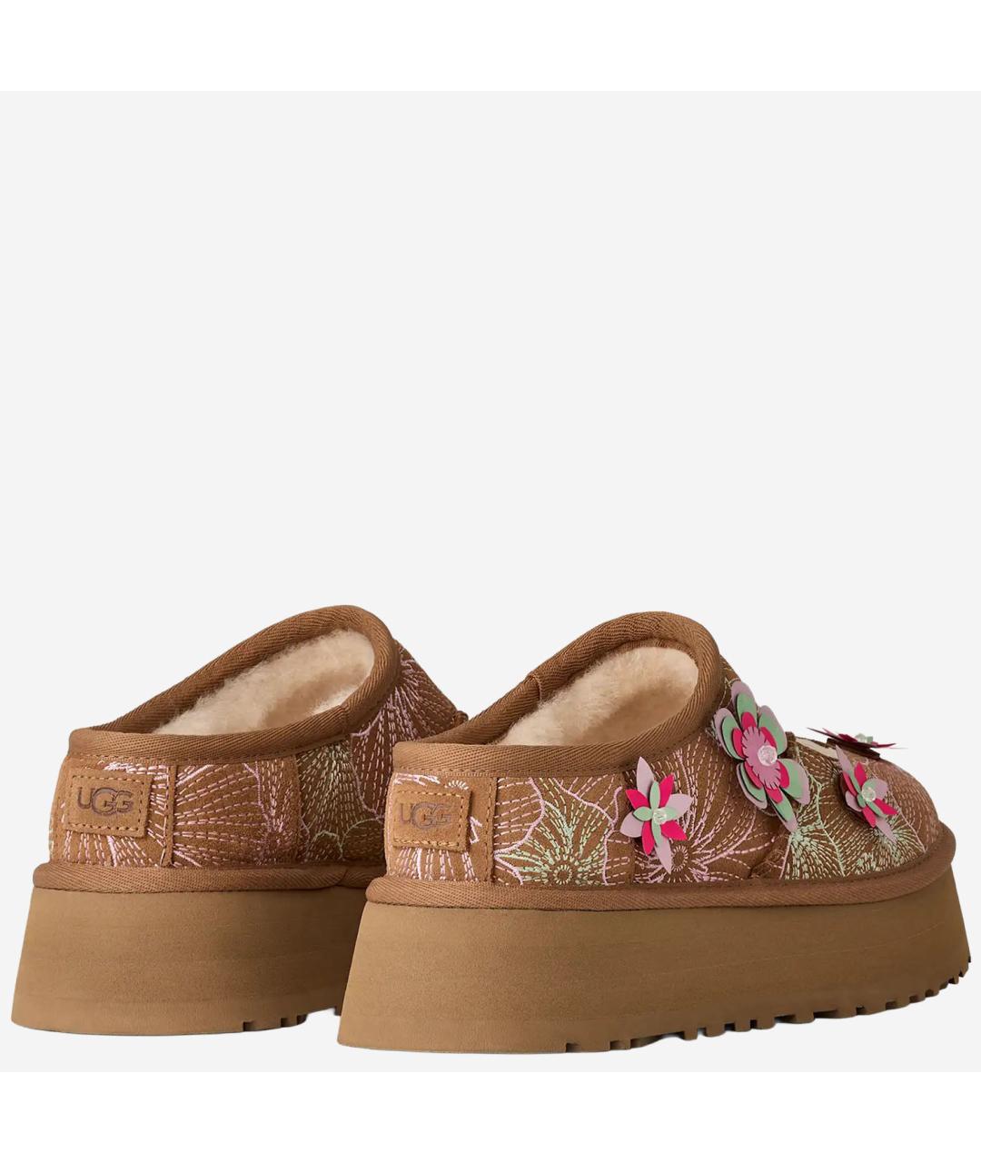 UGG AUSTRALIA Бежевые нубуковые ботинки, фото 4