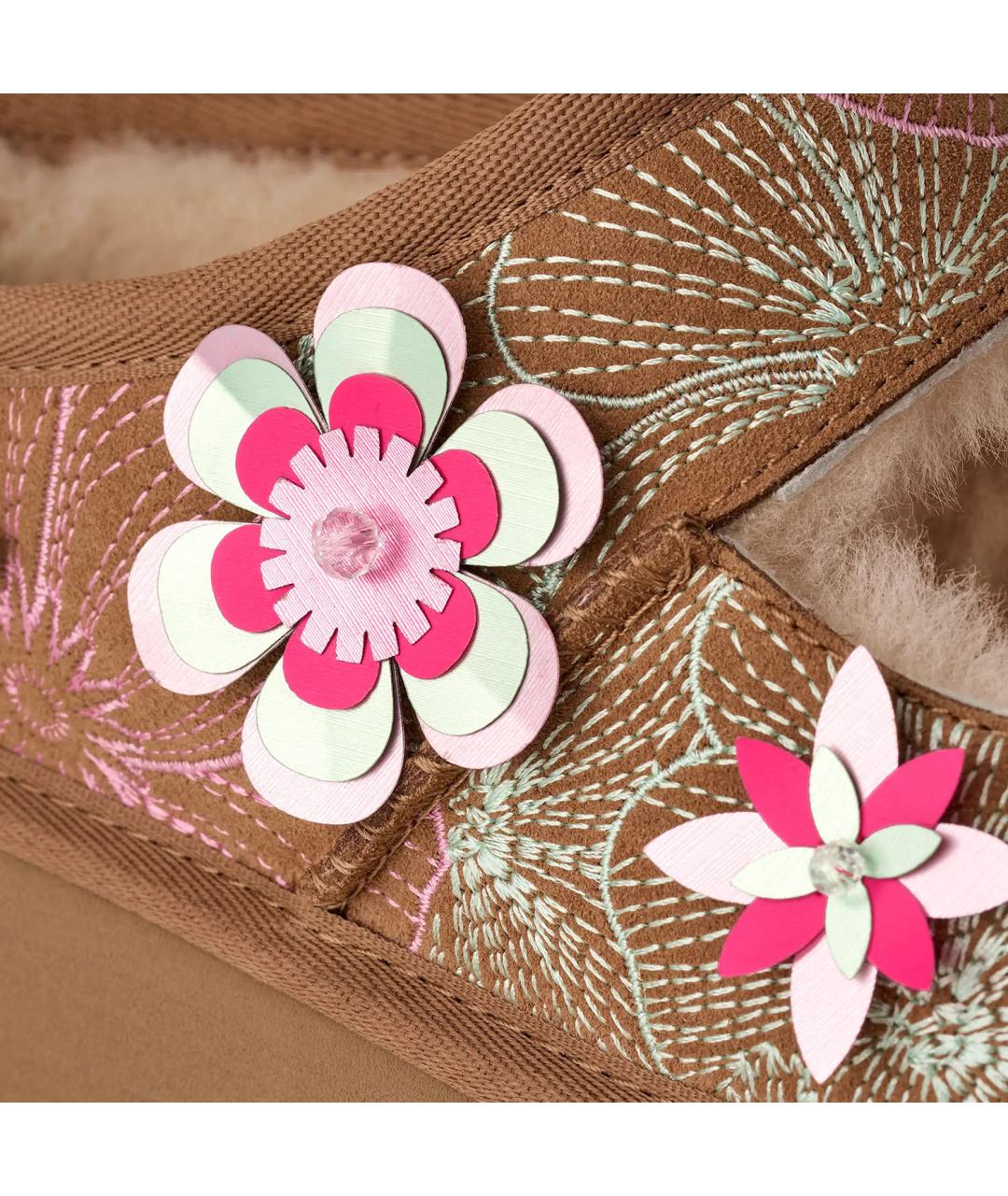 UGG AUSTRALIA Бежевые нубуковые ботинки, фото 5