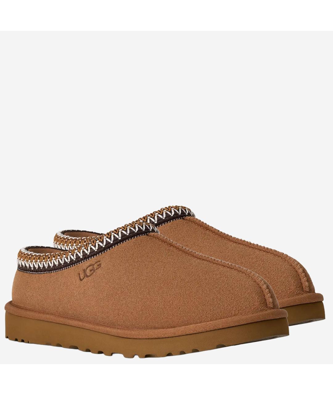 UGG AUSTRALIA Бежевые замшевые низкие ботинки, фото 3