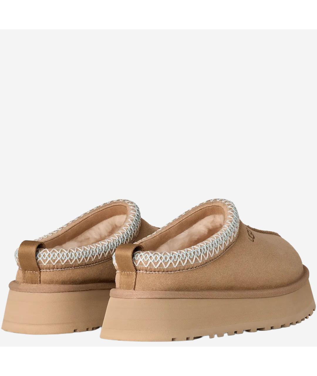 UGG AUSTRALIA Бежевые замшевые ботинки, фото 4