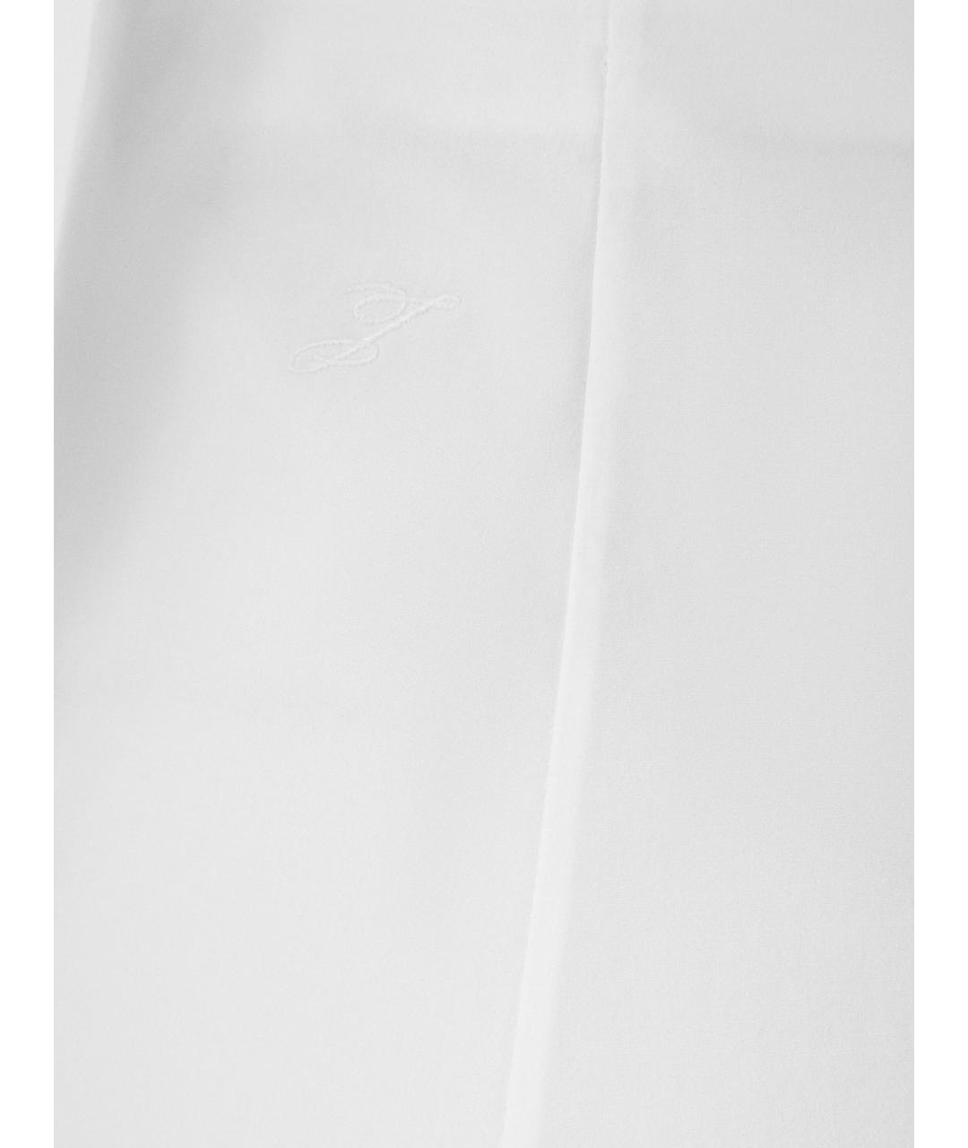 JACQUEMUS Белая хлопковая юбка миди, фото 3