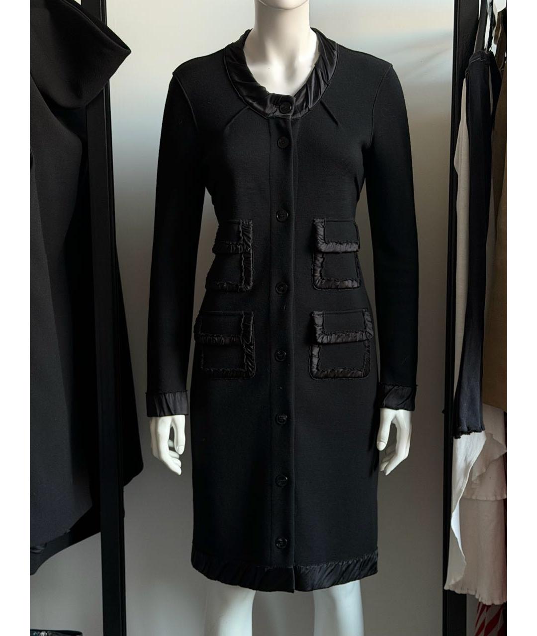 DOLCE&GABBANA Черный шерстяной кардиган, фото 4