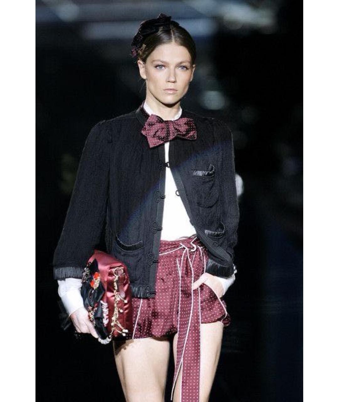 DOLCE&GABBANA Черный шерстяной кардиган, фото 7