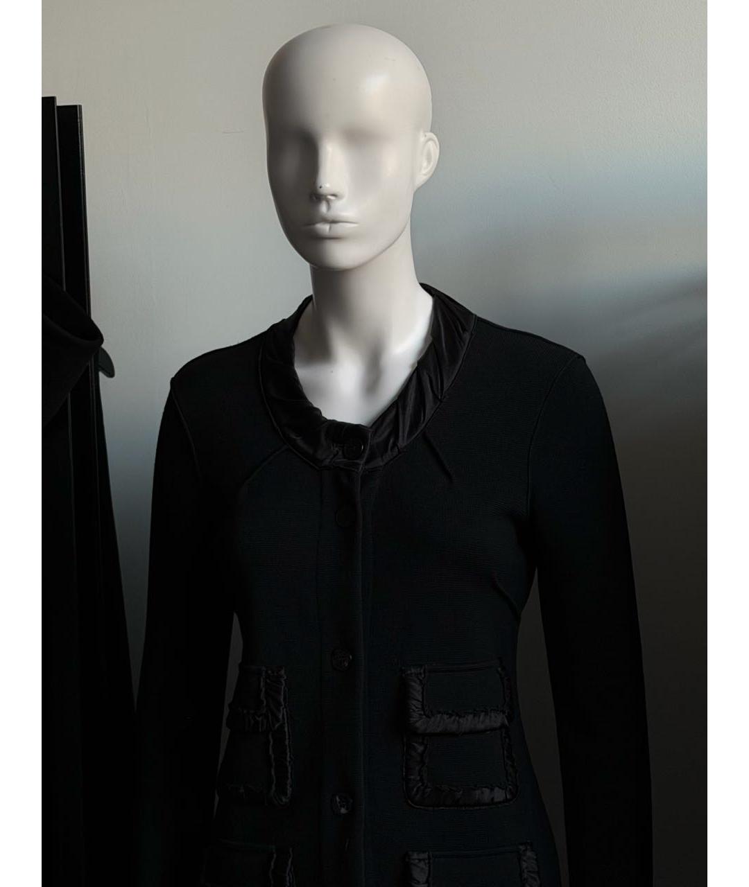 DOLCE&GABBANA Черный шерстяной кардиган, фото 6
