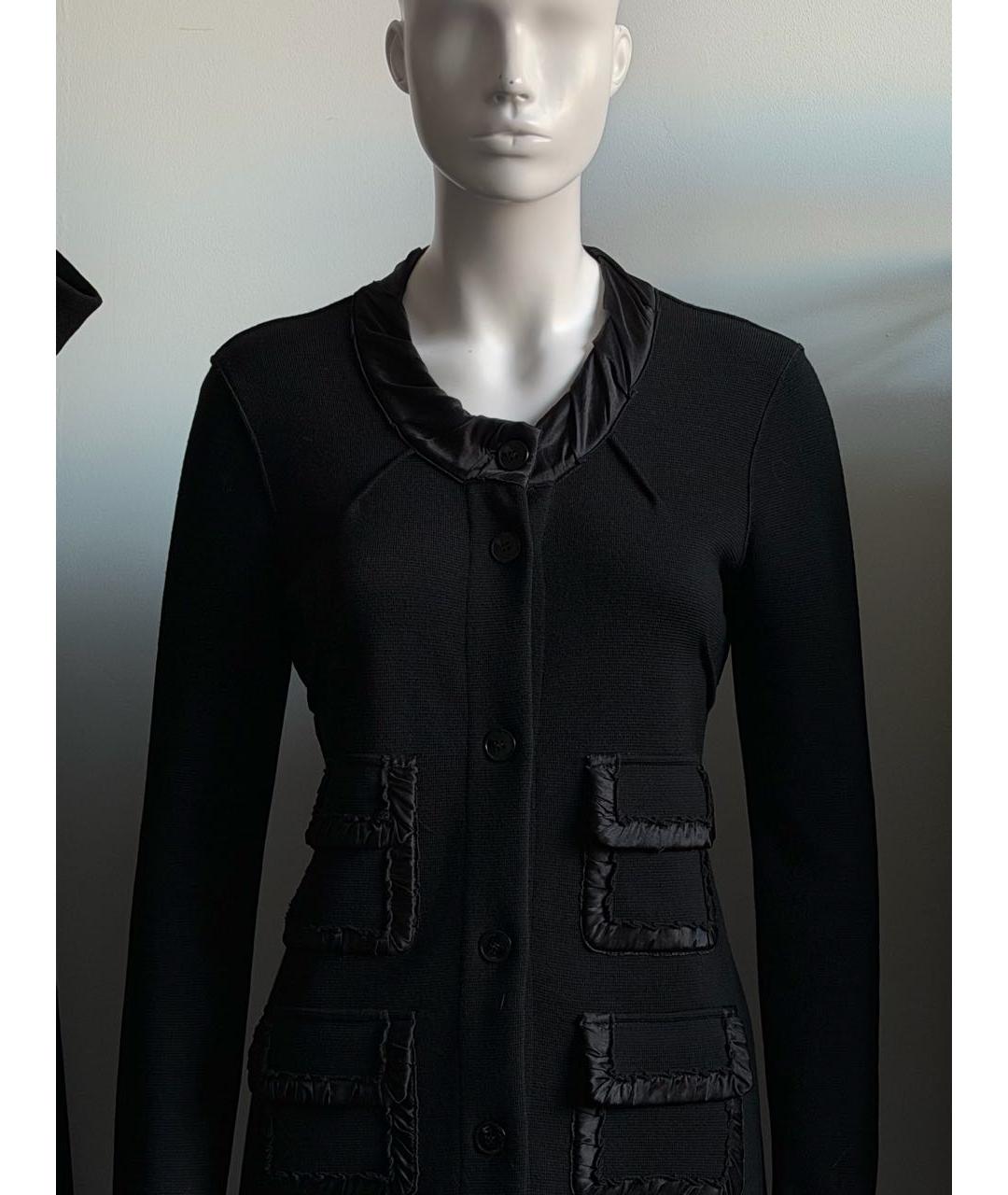 DOLCE&GABBANA Черный шерстяной кардиган, фото 3