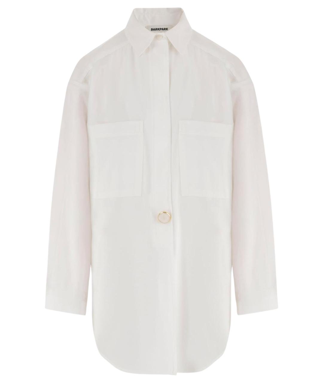 DARKPARK Белая вискозная рубашка, фото 1