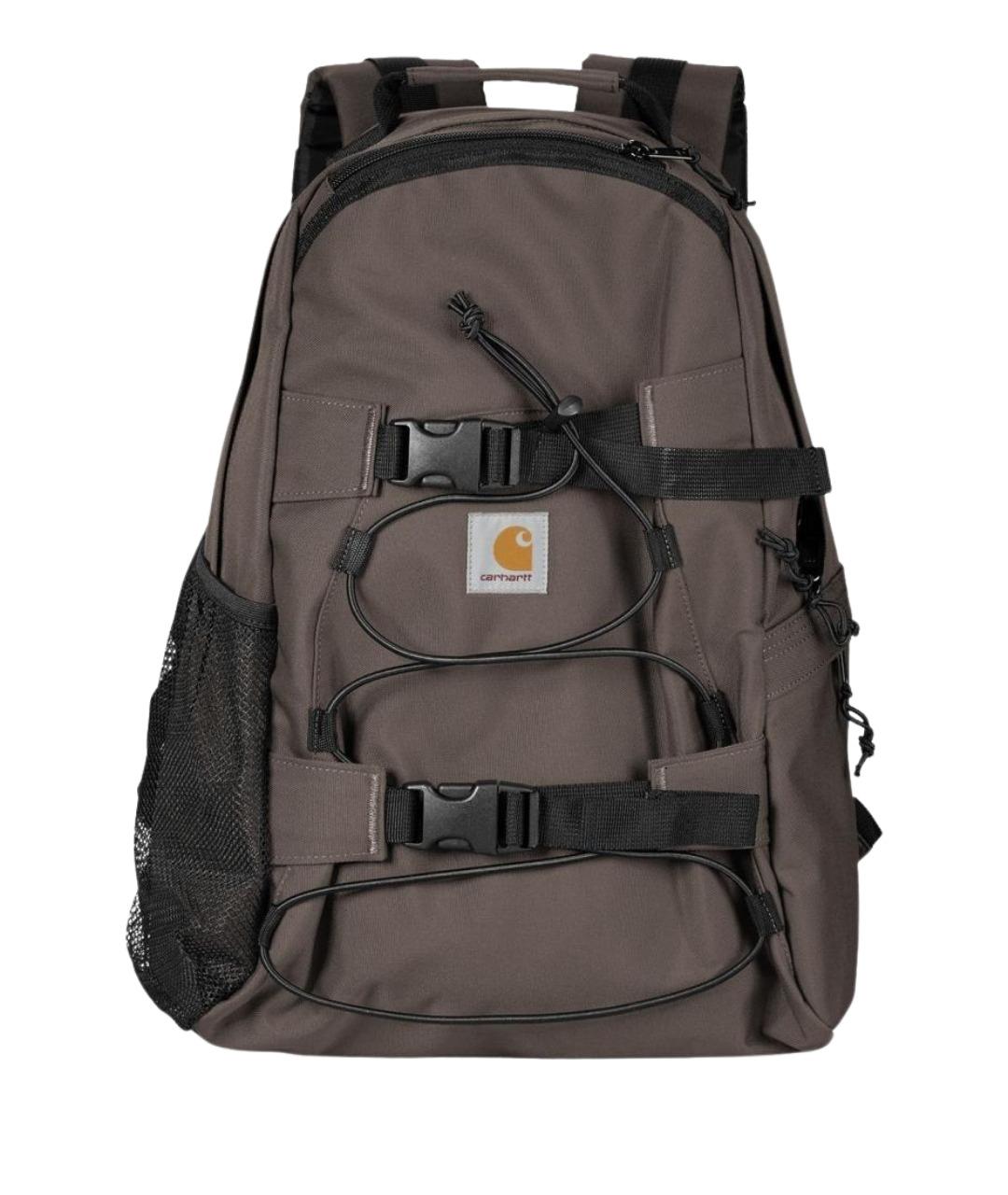 CARHARTT WIP Коричневый тканевый рюкзак, фото 1