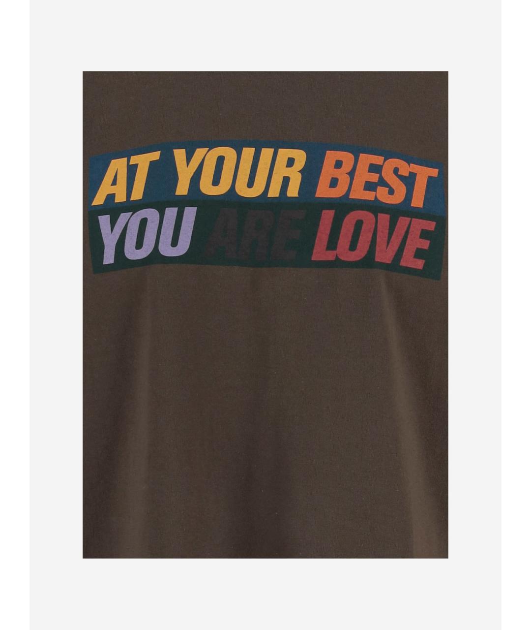 SACAI Хаки хлопковая футболка, фото 3