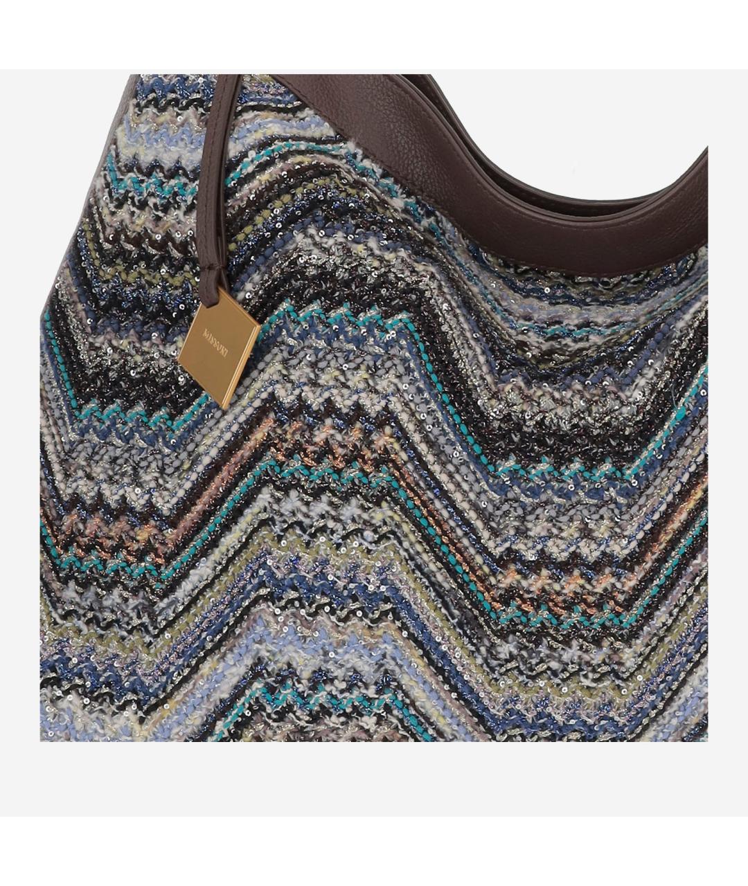 MISSONI Мульти тканевая сумка тоут, фото 4