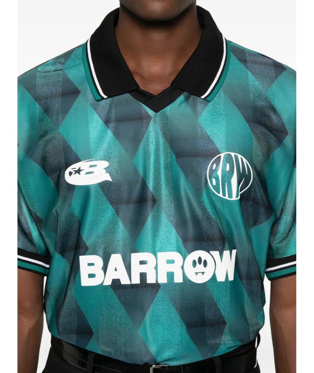 BARROW Зеленая футболка, фото 4