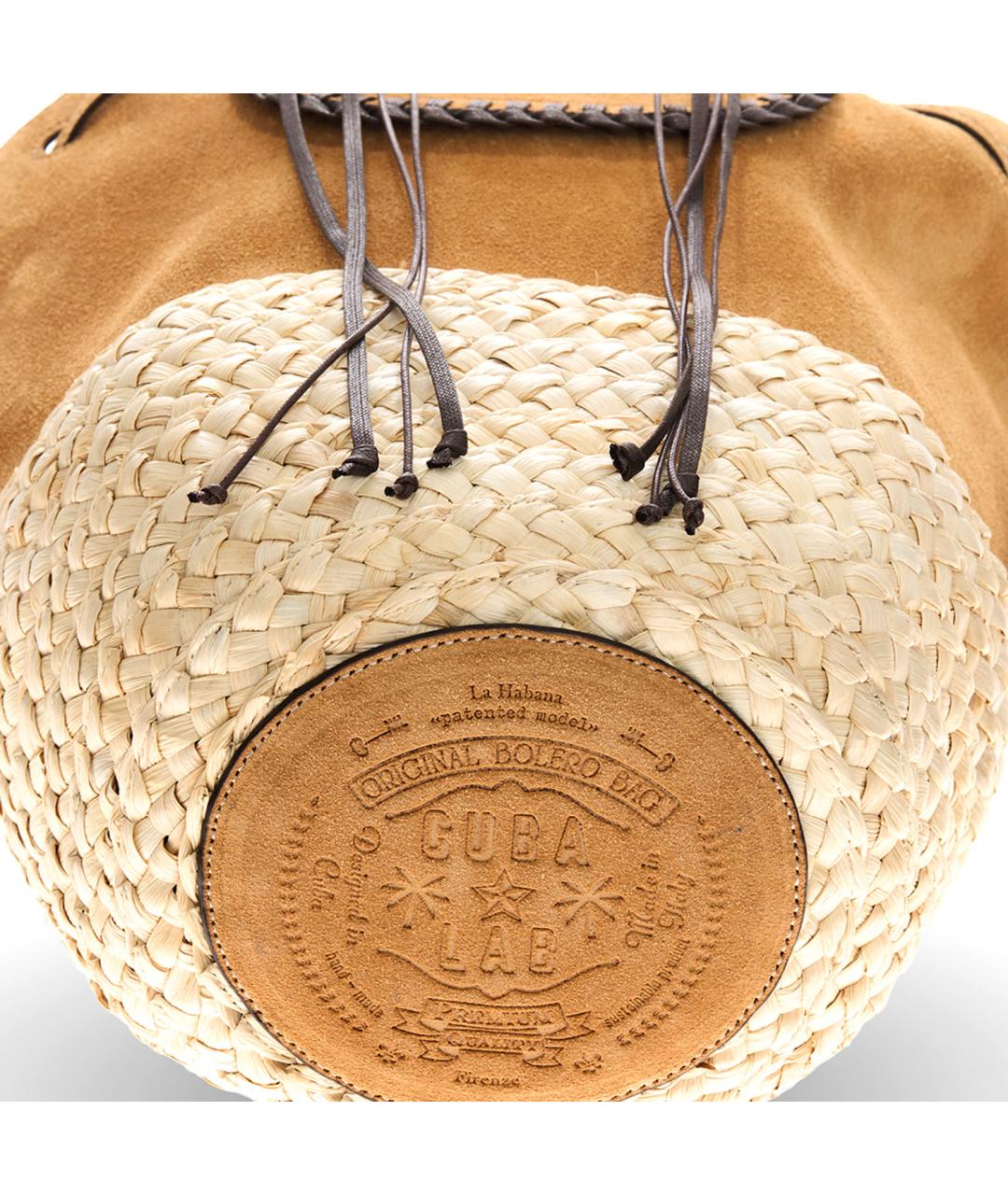 CUBA LAB Бежевая пелетеная сумка тоут, фото 4