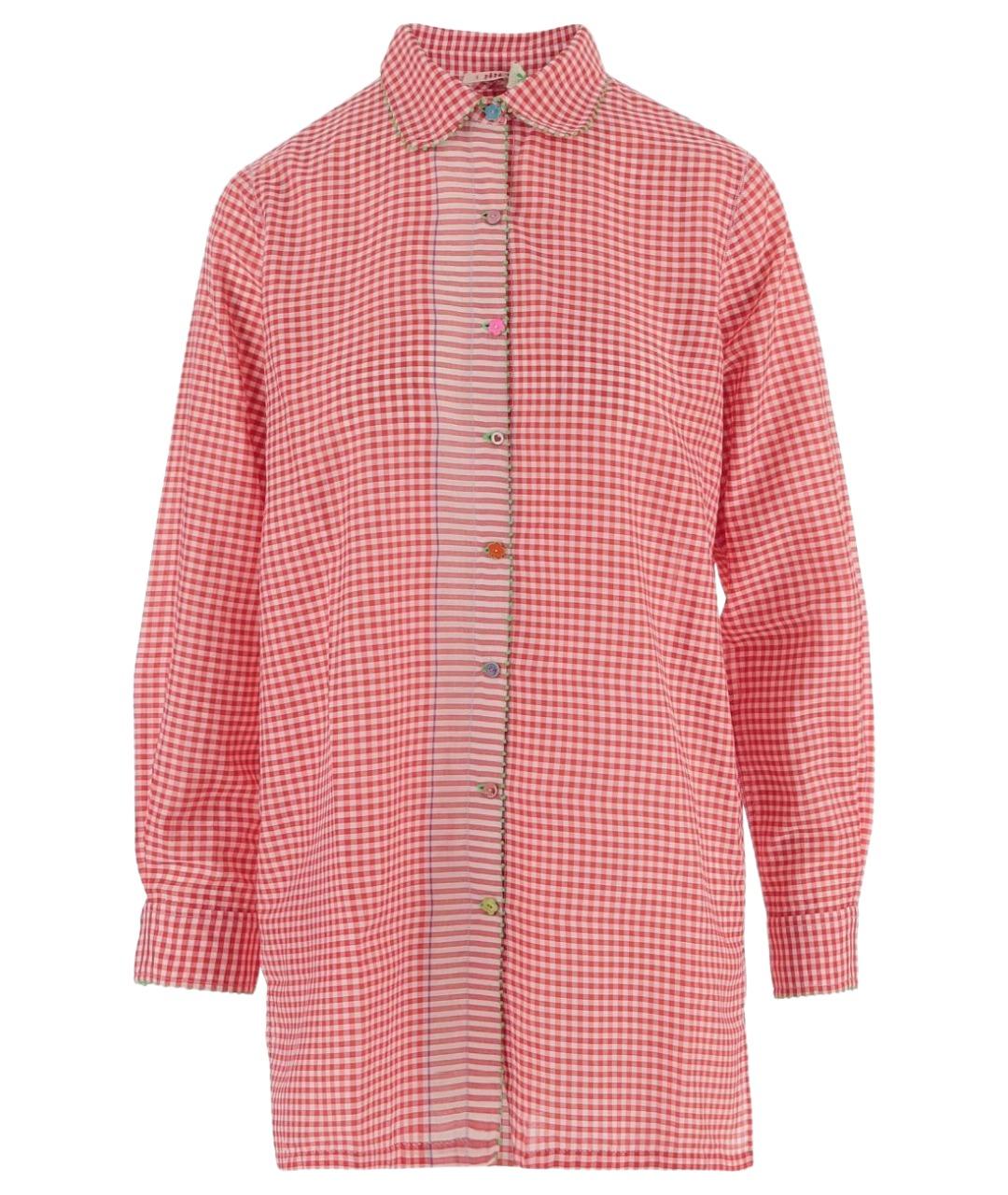 PERO Красная хлопковая рубашка, фото 1