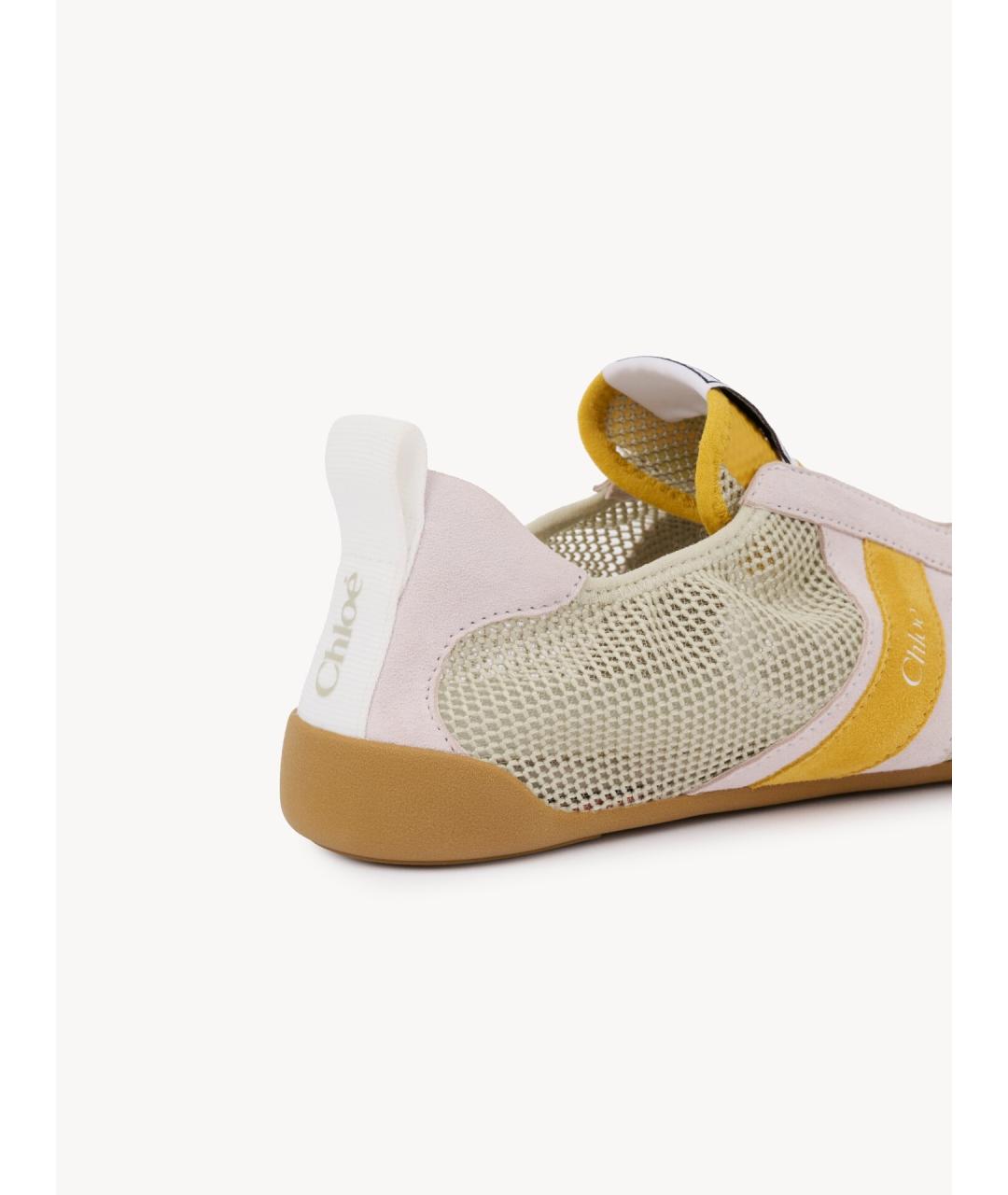 CHLOE Мульти текстильные кроссовки, фото 5