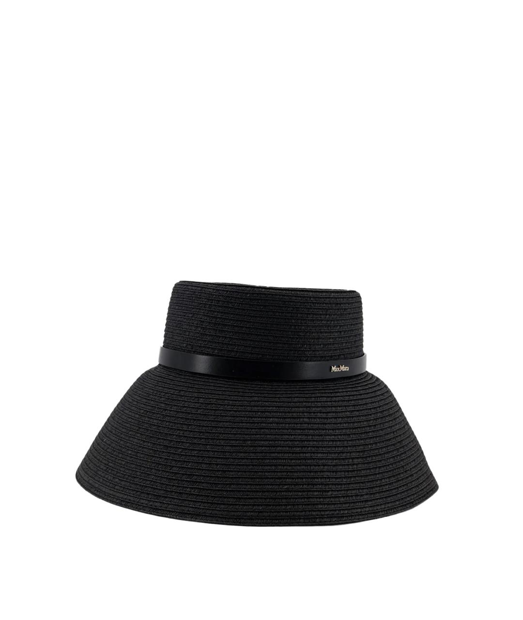 MAX MARA Черная шляпа, фото 2