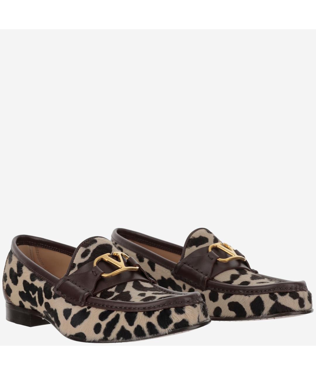 VALENTINO Мульти кожаные лоферы, фото 3