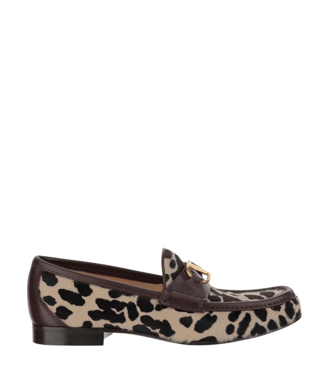 VALENTINO Мульти кожаные лоферы, фото 1