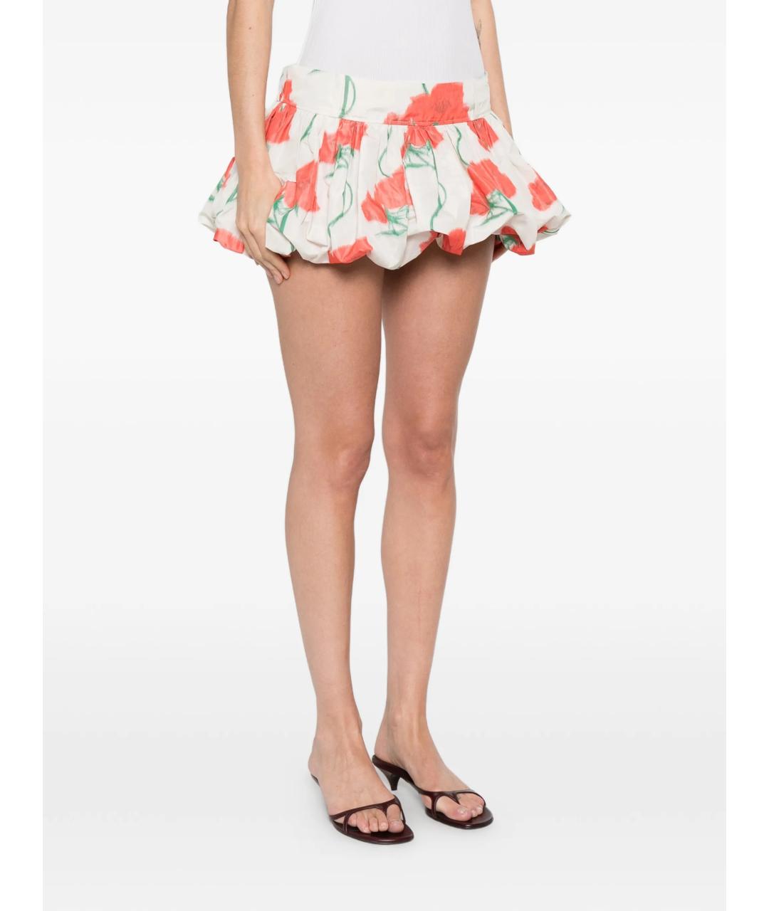 KENZO Мульти полиэстеровая юбка мини, фото 3