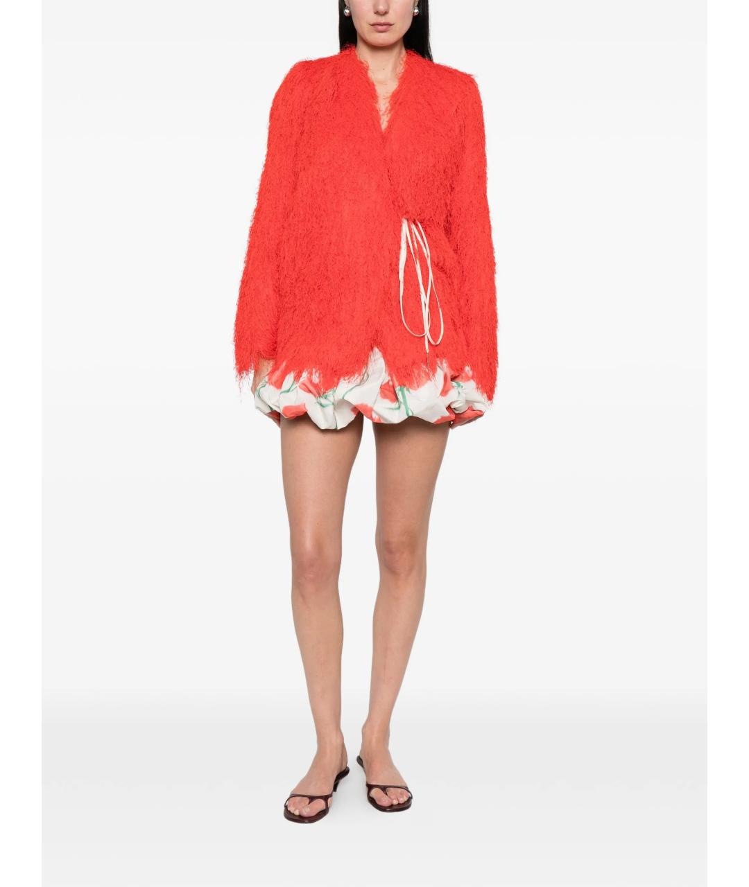 KENZO Мульти полиэстеровая юбка мини, фото 2