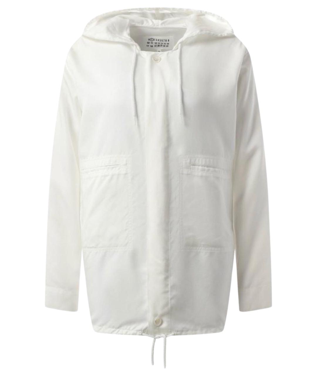 MM6 MAISON MARGIELA Белая вискозная рубашка, фото 1