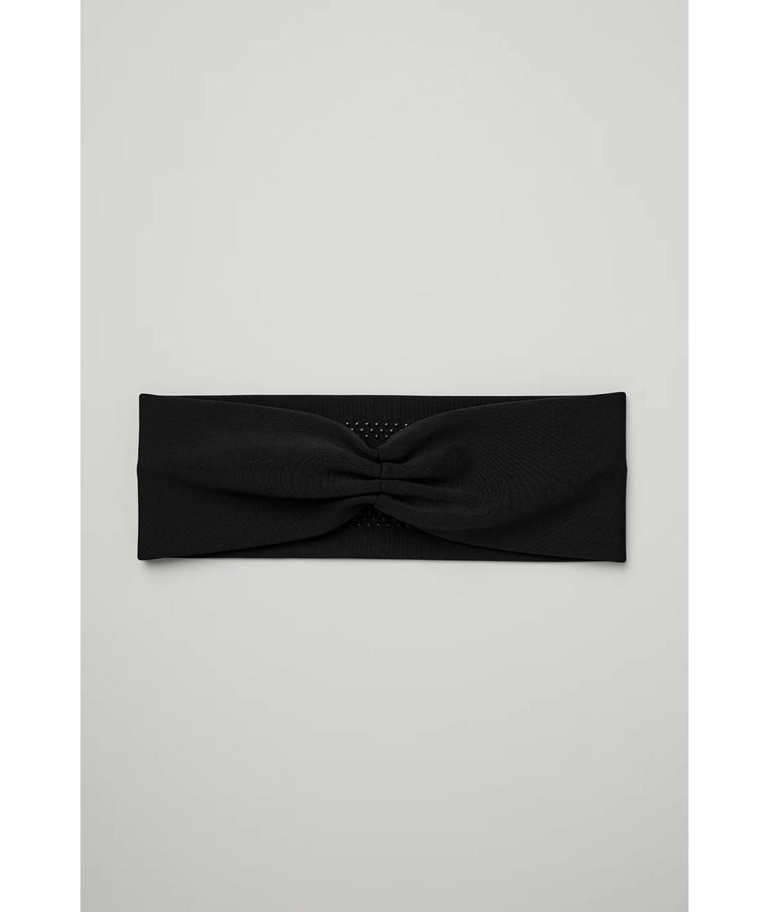 ALO YOGA Черная повязка, фото 2