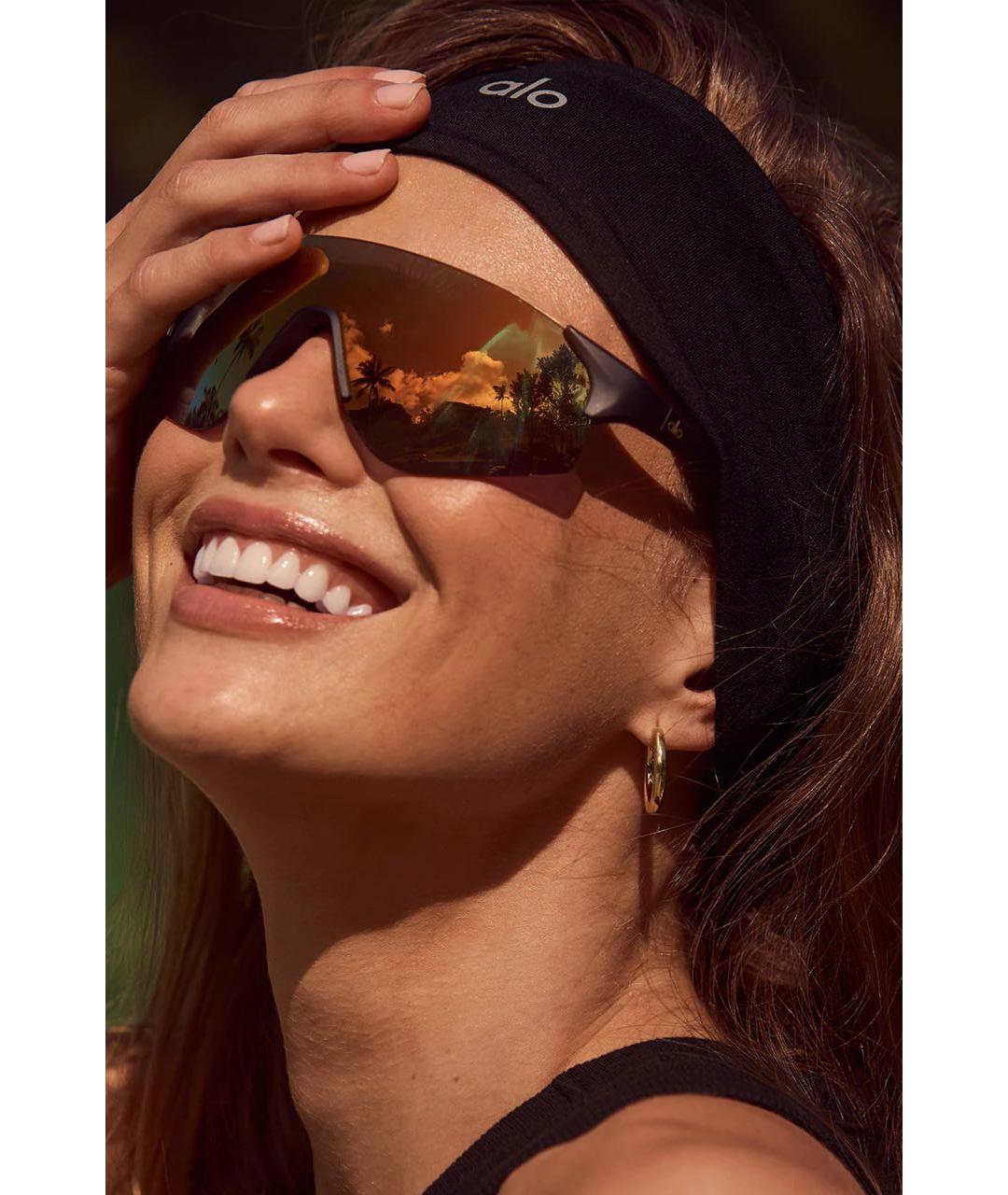 ALO YOGA Черная повязка, фото 3