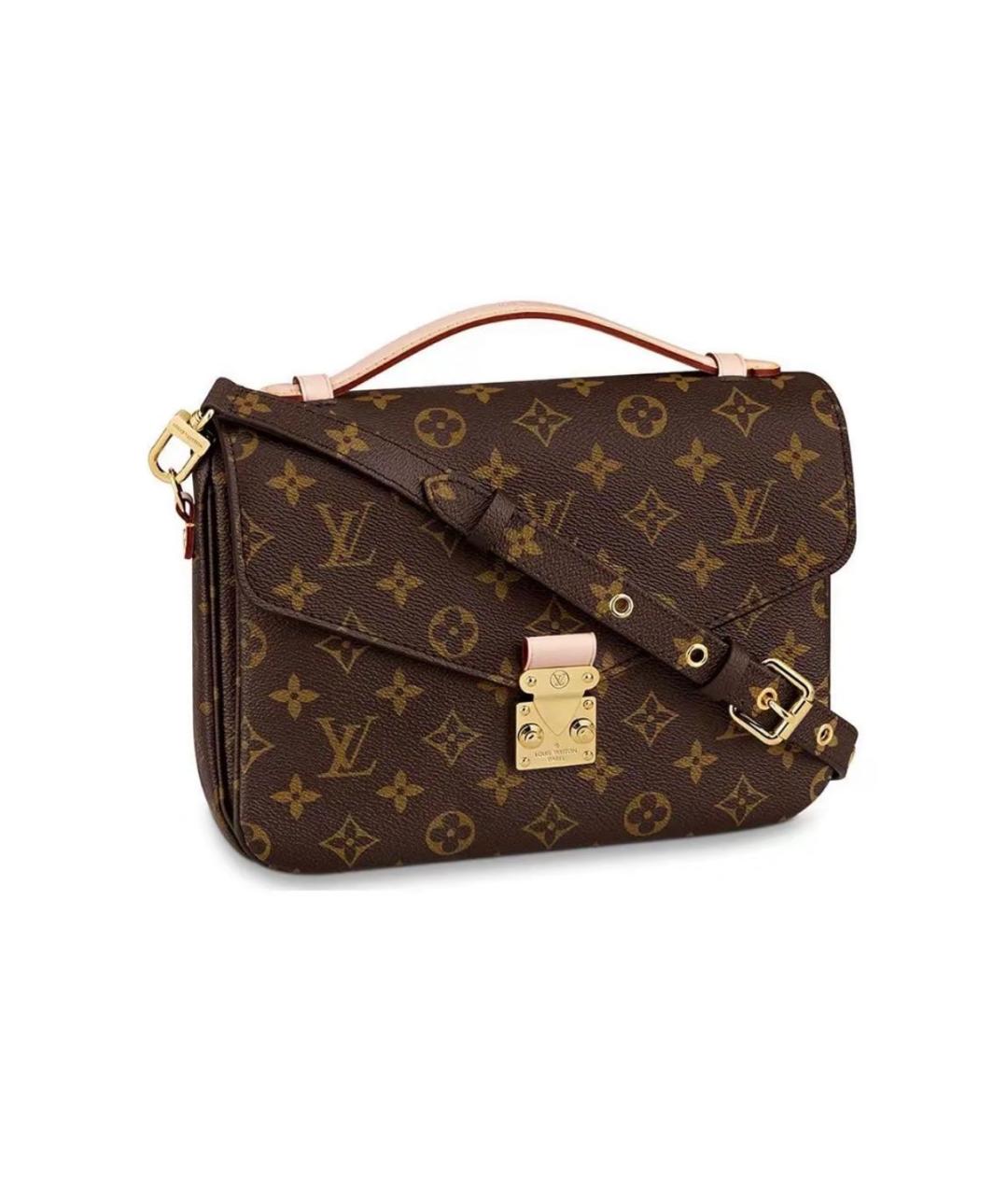 LOUIS VUITTON Коричневая сумка через плечо, фото 3