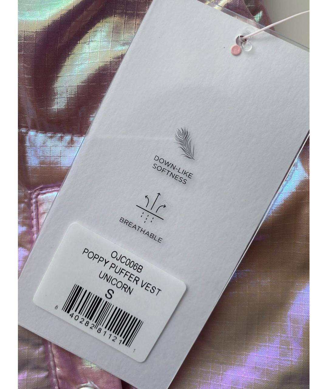 JUICY COUTURE Розовый полиэстеровый жилет, фото 6