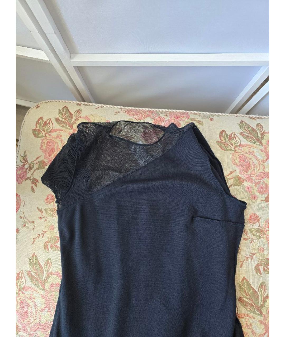 WOLFORD Черное вискозное коктейльное платье, фото 5