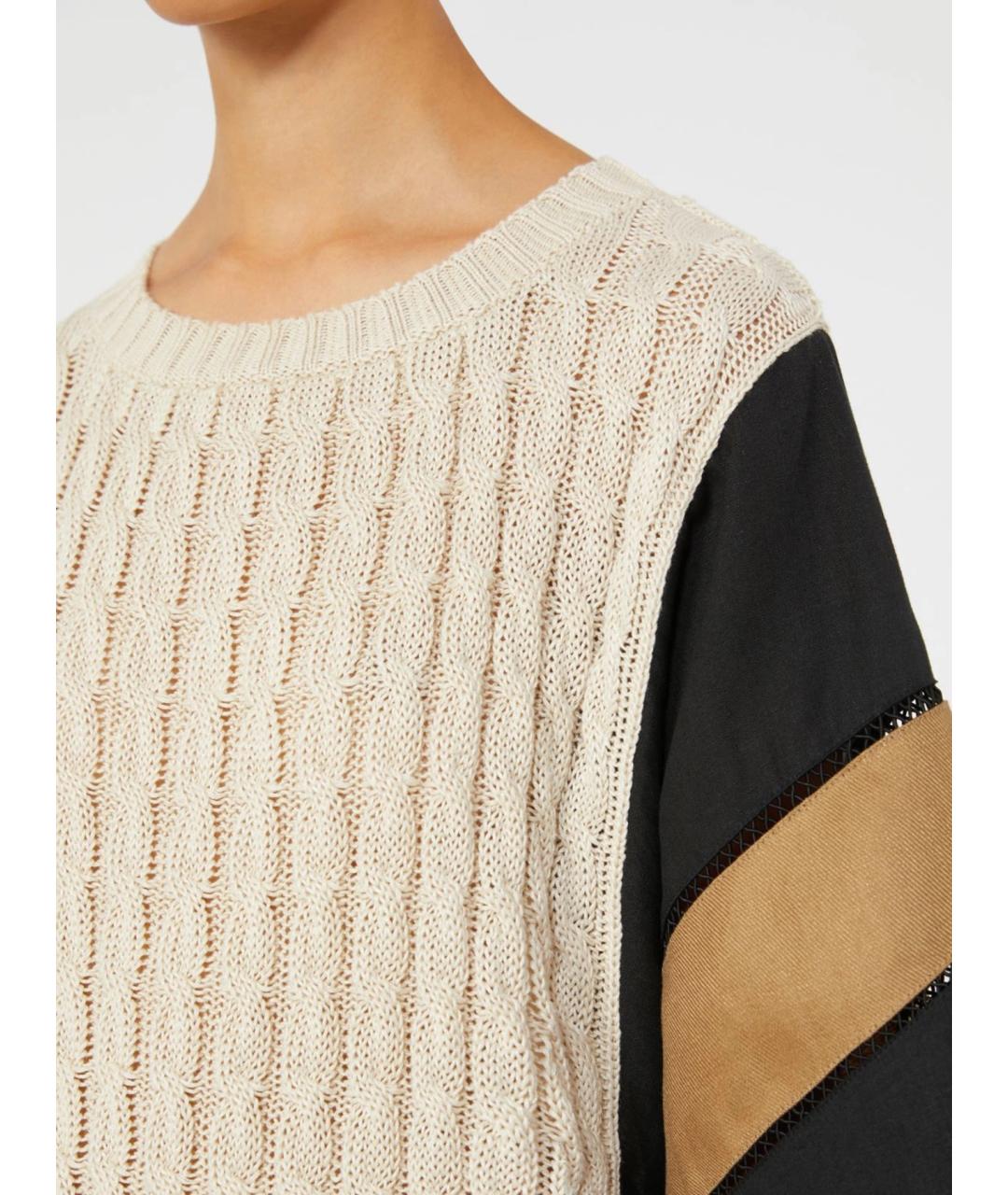 MAX MARA Мульти льняной джемпер / свитер, фото 5
