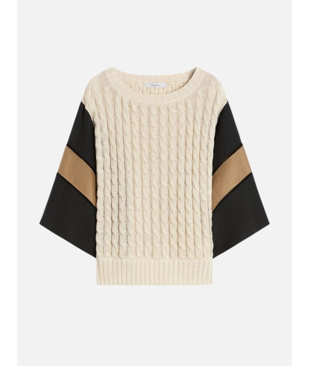 MAX MARA Мульти льняной джемпер / свитер, фото 6