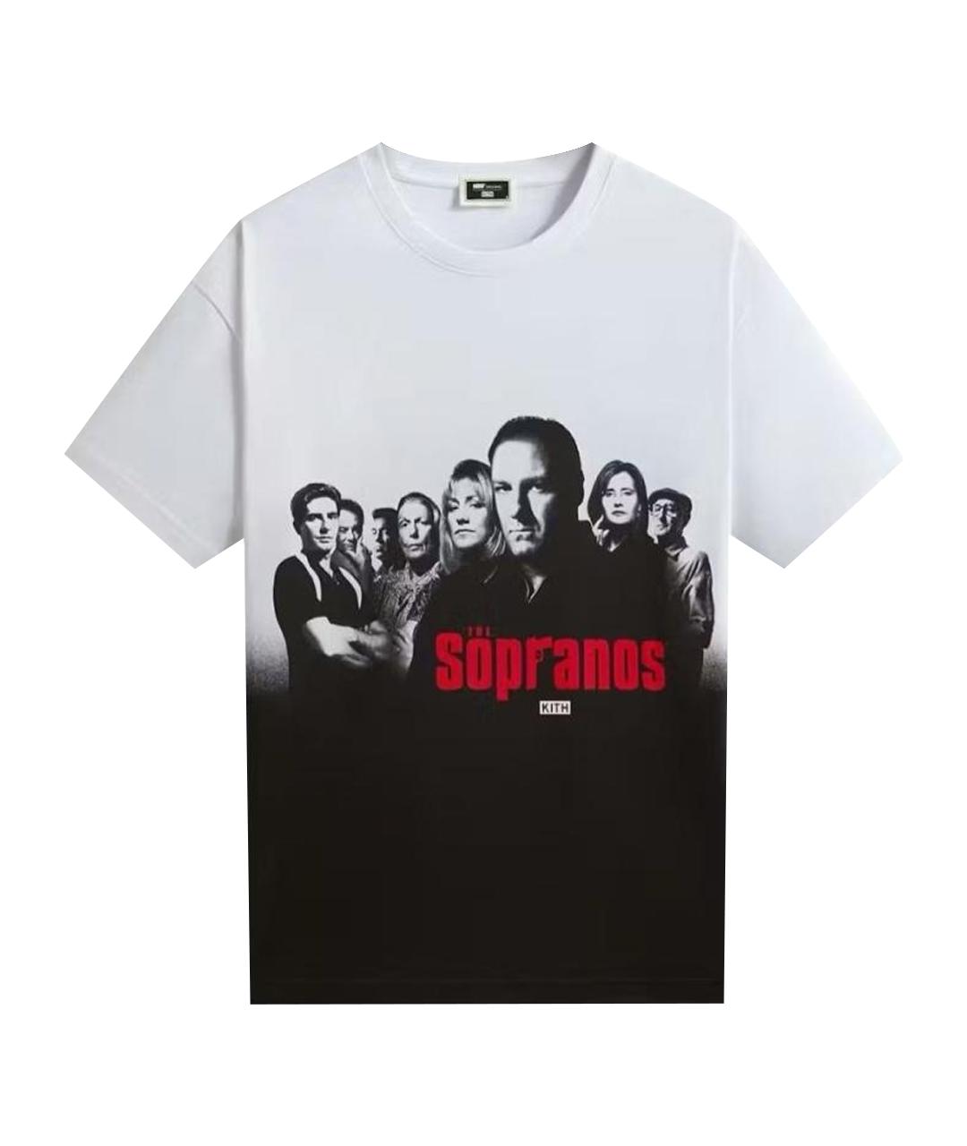 KITH Белая хлопковая футболка, фото 1