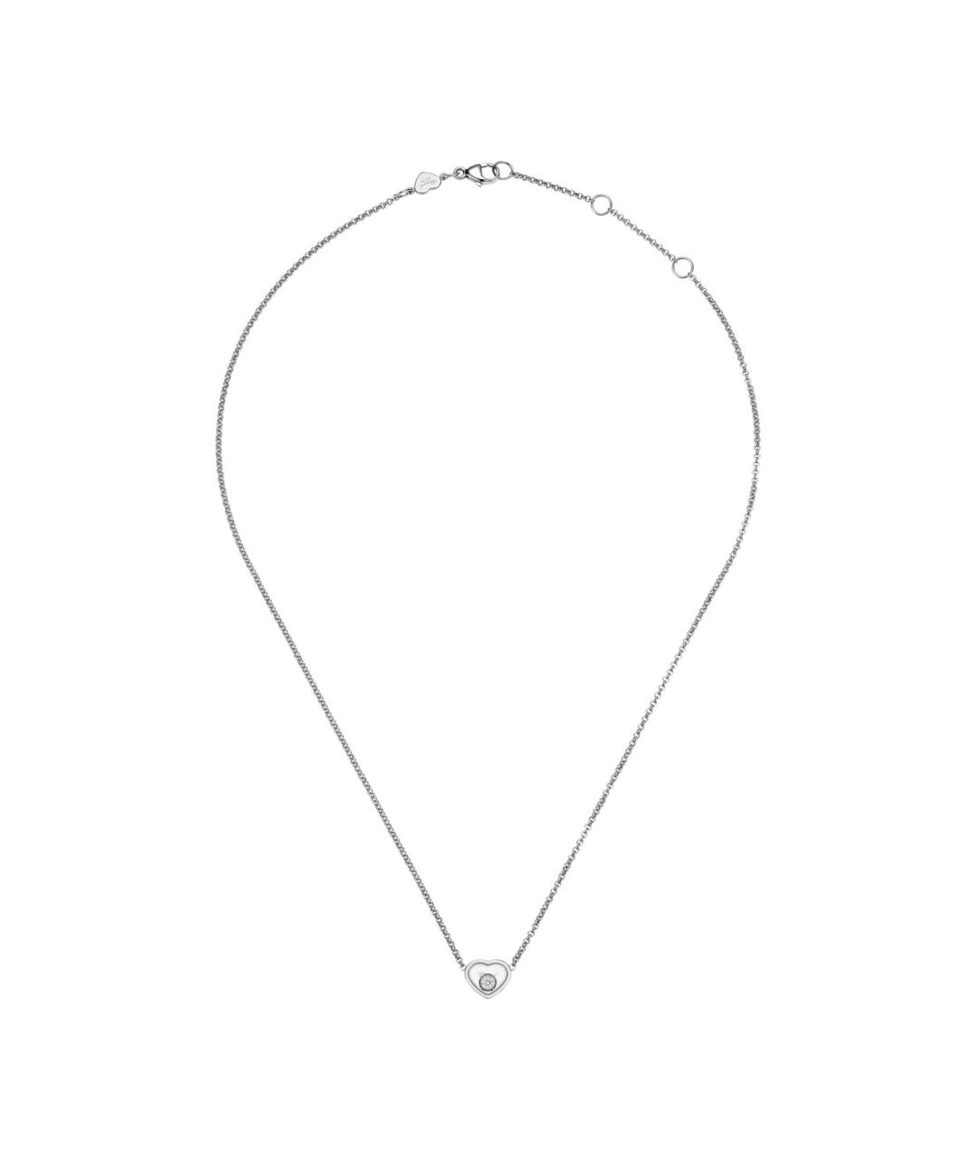 CHOPARD Серебряное колье из белого золота, фото 1