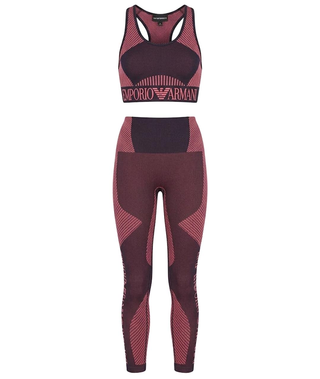 EMPORIO ARMANI Темно-синий полиамидовый спортивные костюмы, фото 1