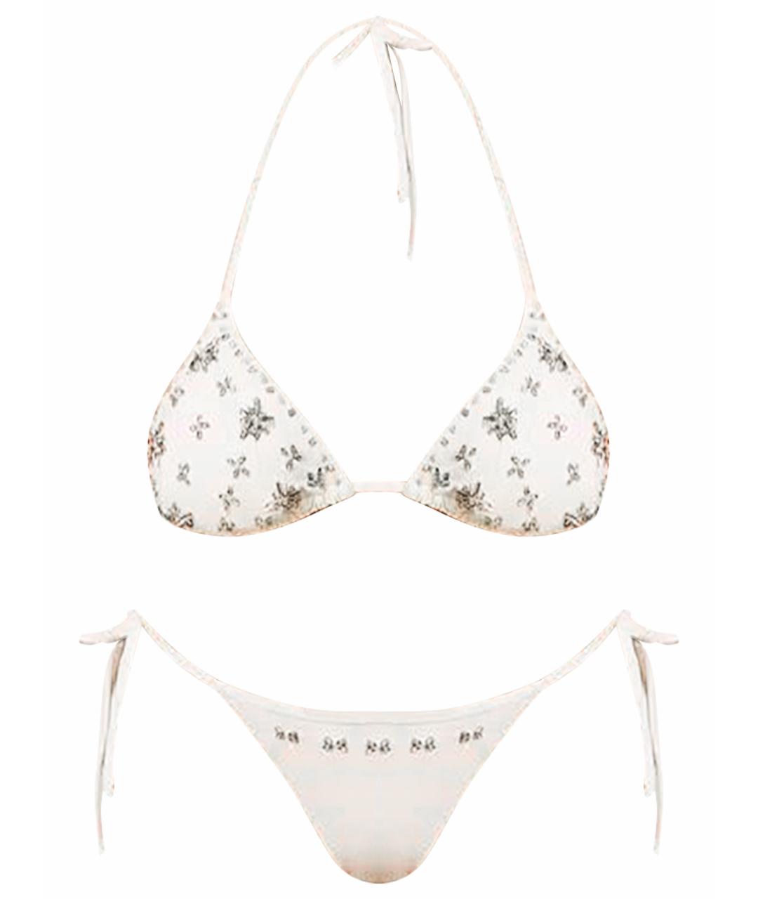 TWIN-SET Белый полиамидовый купальник, фото 1