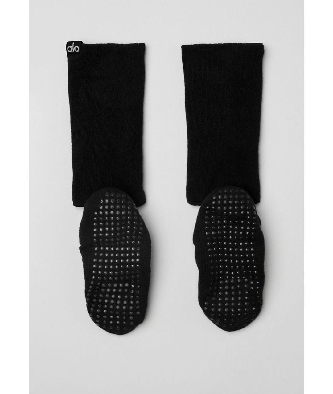 ALO YOGA Черные носки, чулки и колготы, фото 2