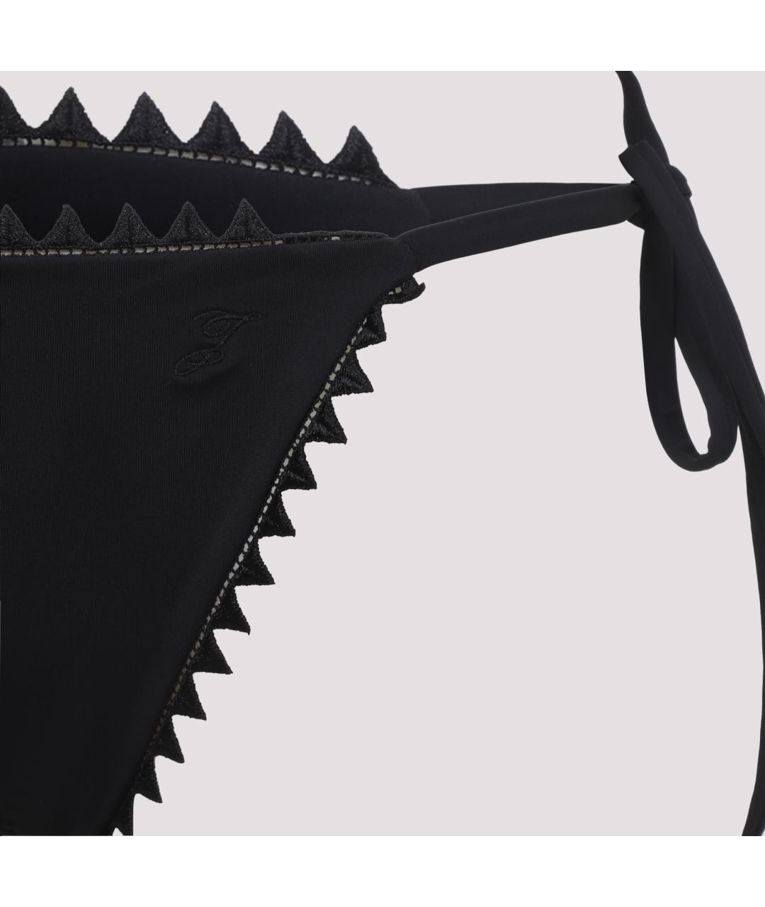 JACQUEMUS Черный полиамидовый купальник, фото 4