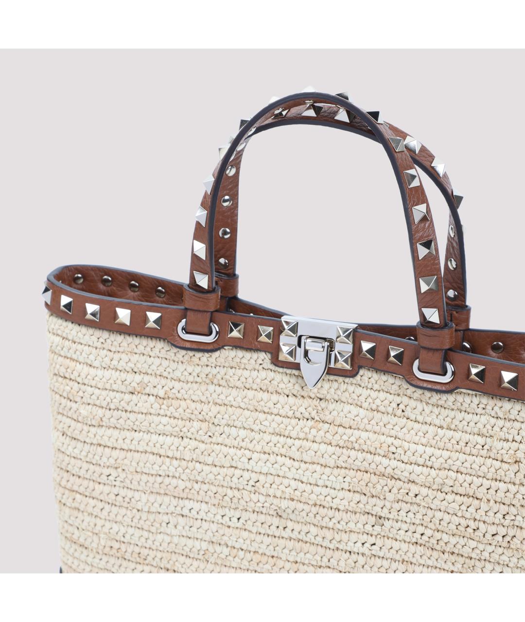 VALENTINO Мульти пелетеная сумка тоут, фото 4