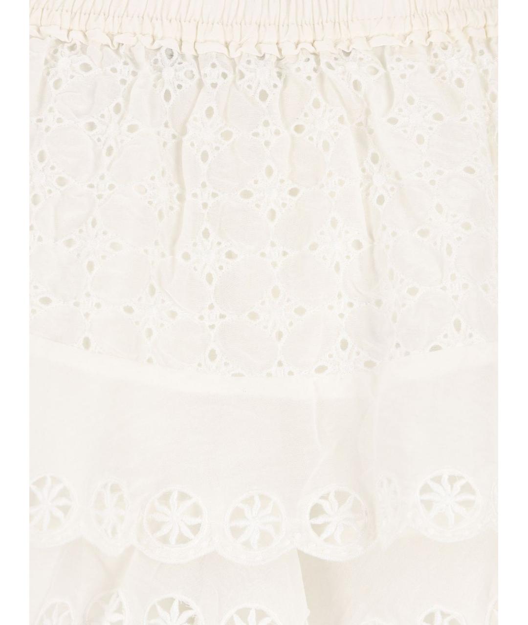 ISABEL MARANT Белые шелковые шорты, фото 4