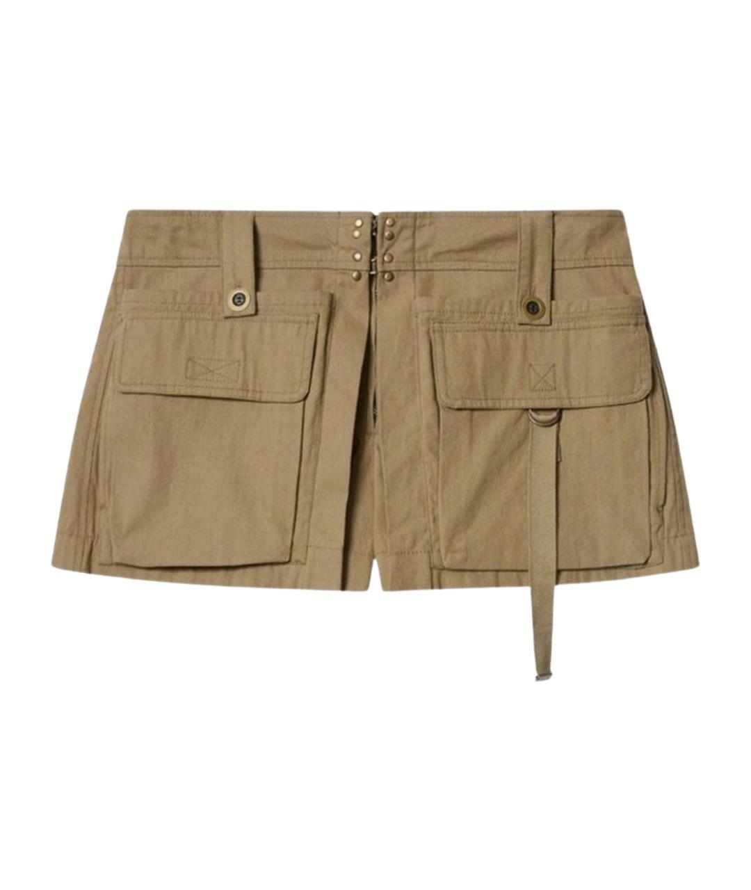 ISABEL MARANT Бежевые хлопковые шорты, фото 1