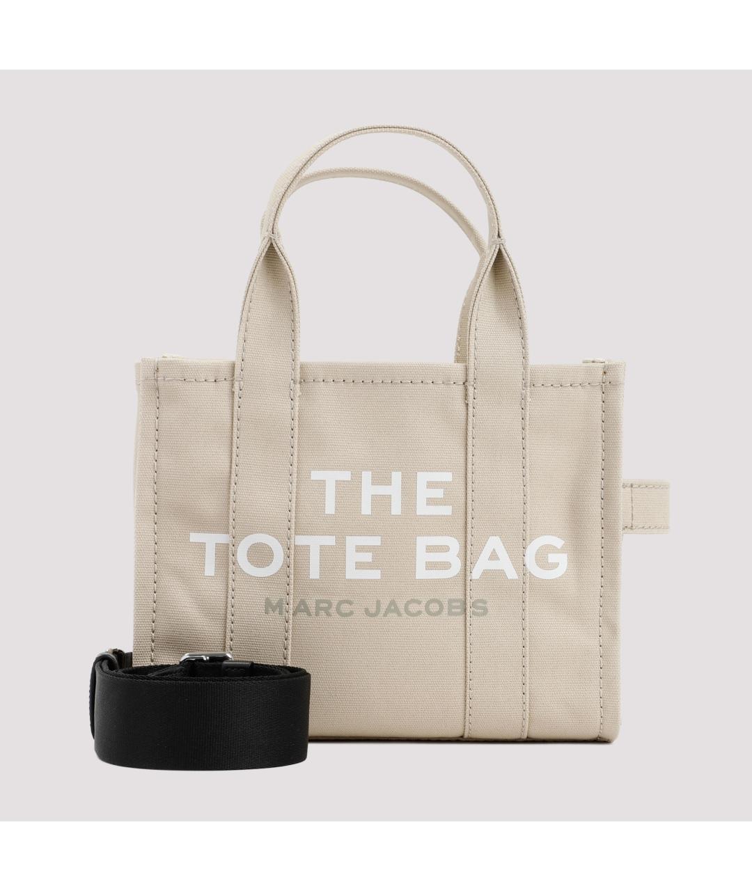MARC JACOBS Бежевая хлопковая сумка через плечо, фото 2