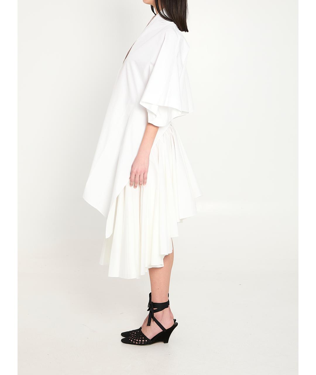 JACQUEMUS Белая хлопковая рубашка, фото 3