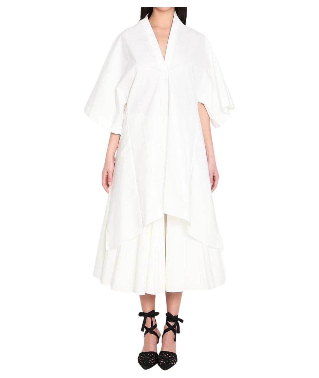 JACQUEMUS Белая хлопковая рубашка, фото 1