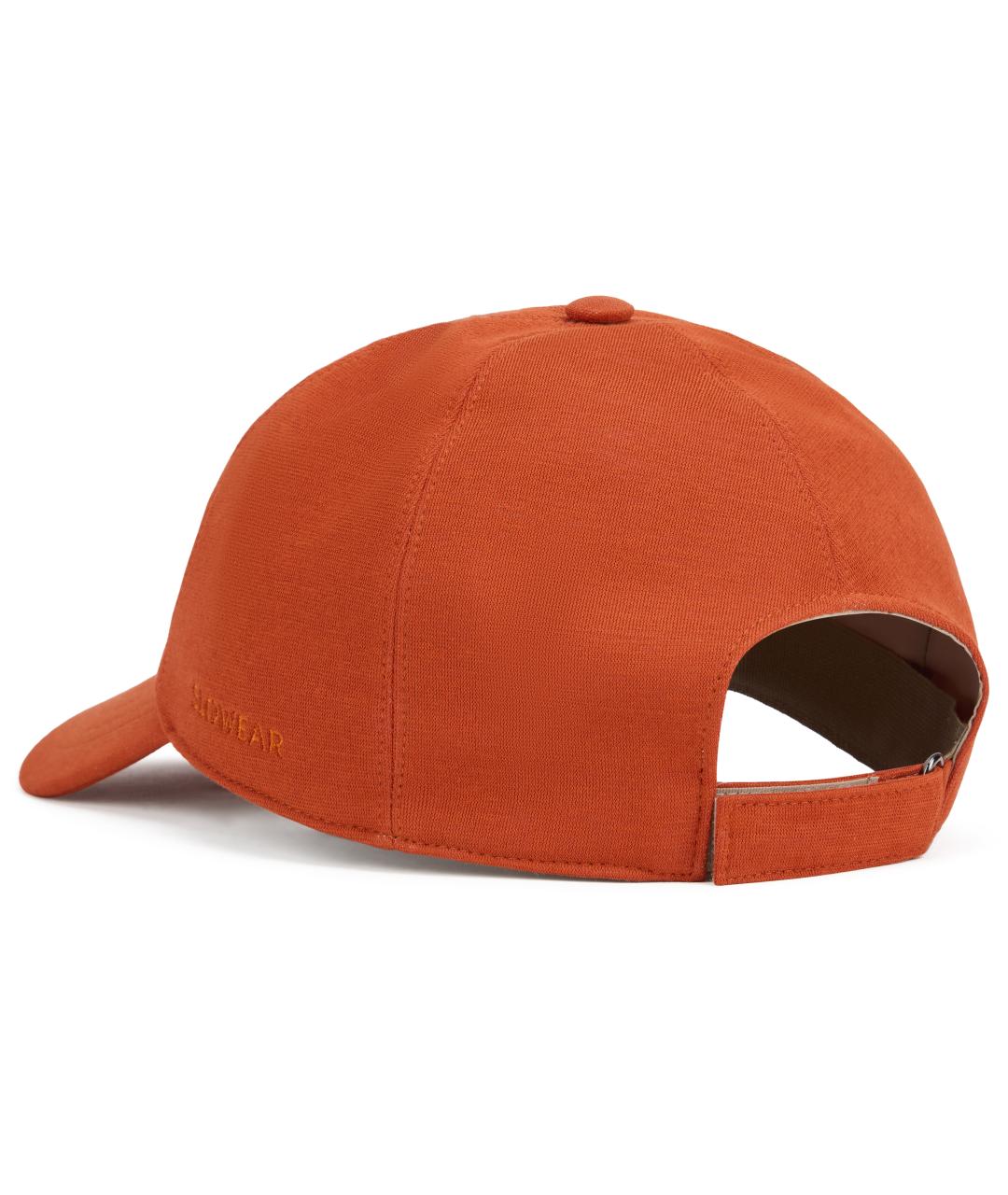 SLOWEAR Оранжевая хлопковая кепка/бейсболка, фото 3