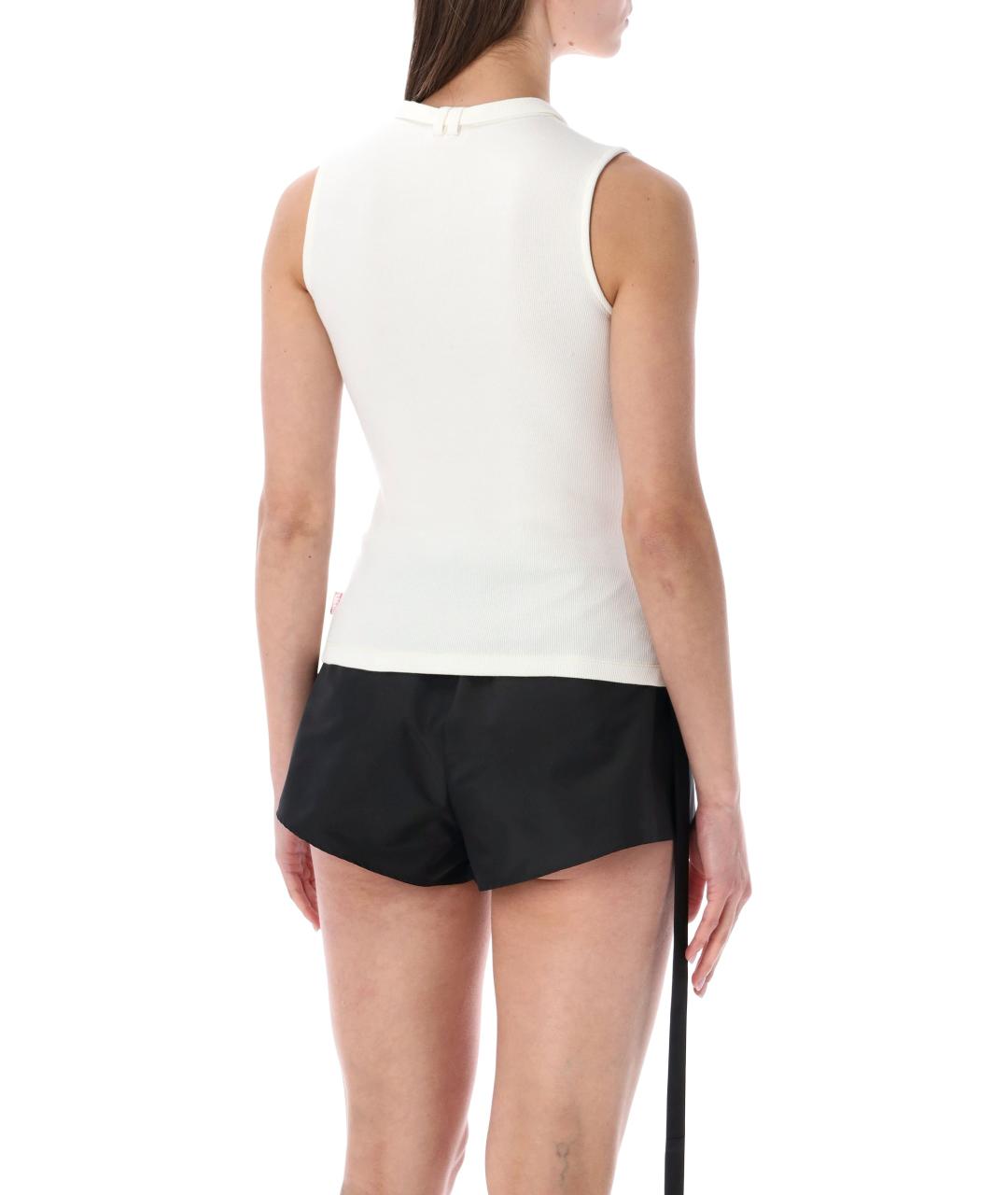 DIESEL Белая хлопковая майка, фото 2