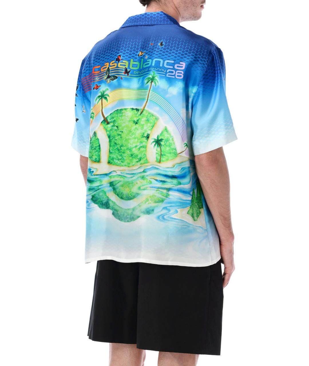 CASABLANCA Мульти шелковая кэжуал рубашка, фото 2