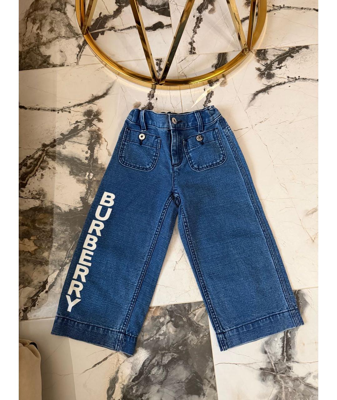 BURBERRY Детские джинсы, фото 2