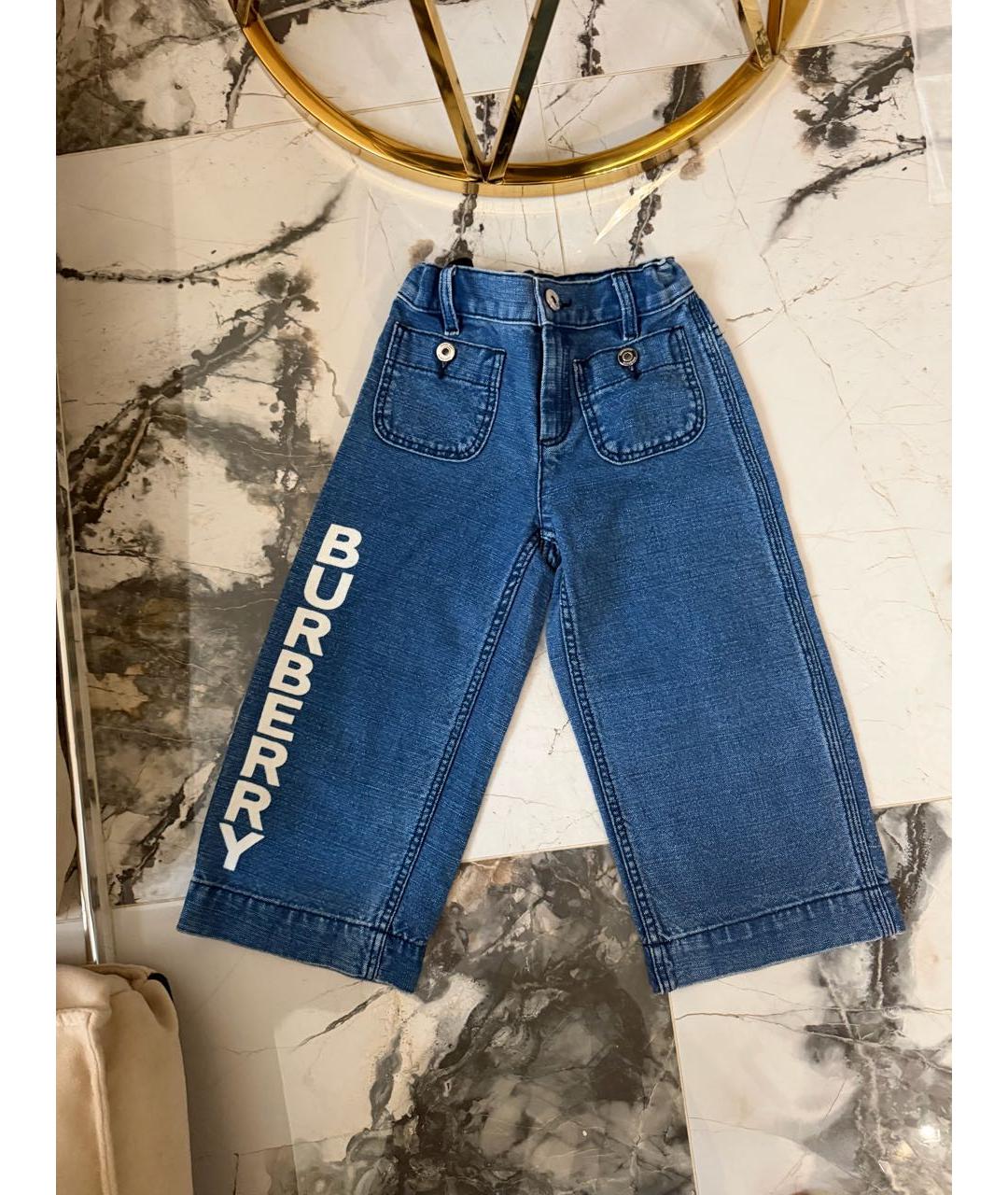 BURBERRY Детские джинсы, фото 5