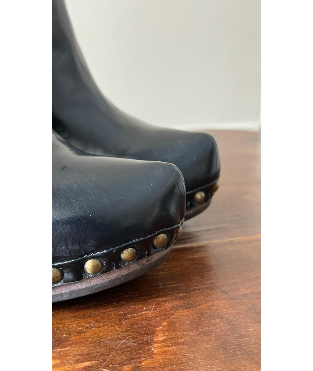 GIVENCHY Черные кожаные ботильоны, фото 6